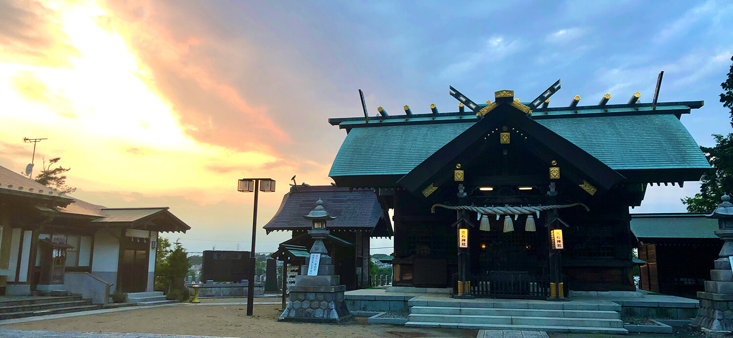 高石神社　拝殿