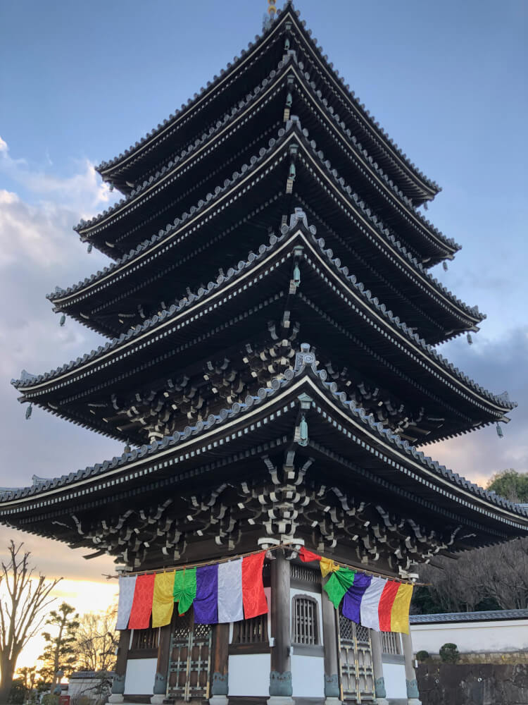 香林寺 五重塔