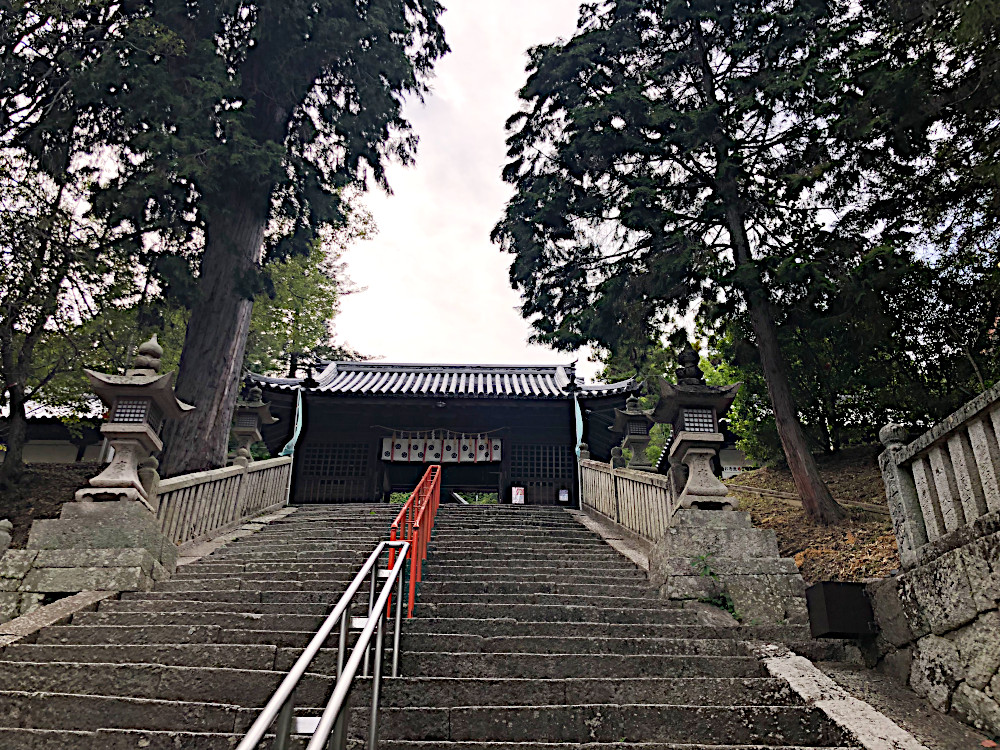 吉備津神社の石段